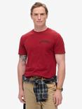 Superdry Tattoo Graphic T-shirt, Winery Red