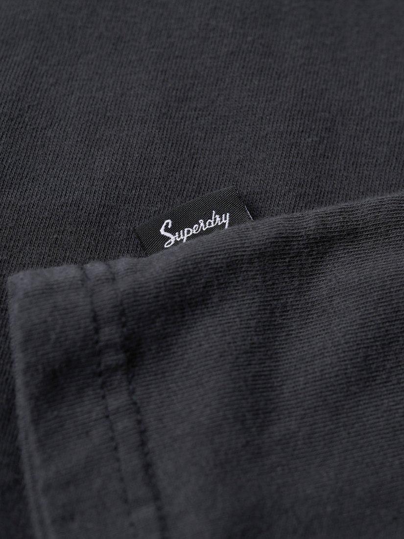 Product image 4 of 6, which shows Superdry Biker Rock Graphic Loose T-Shirt, Mid Back In Black, XXXL