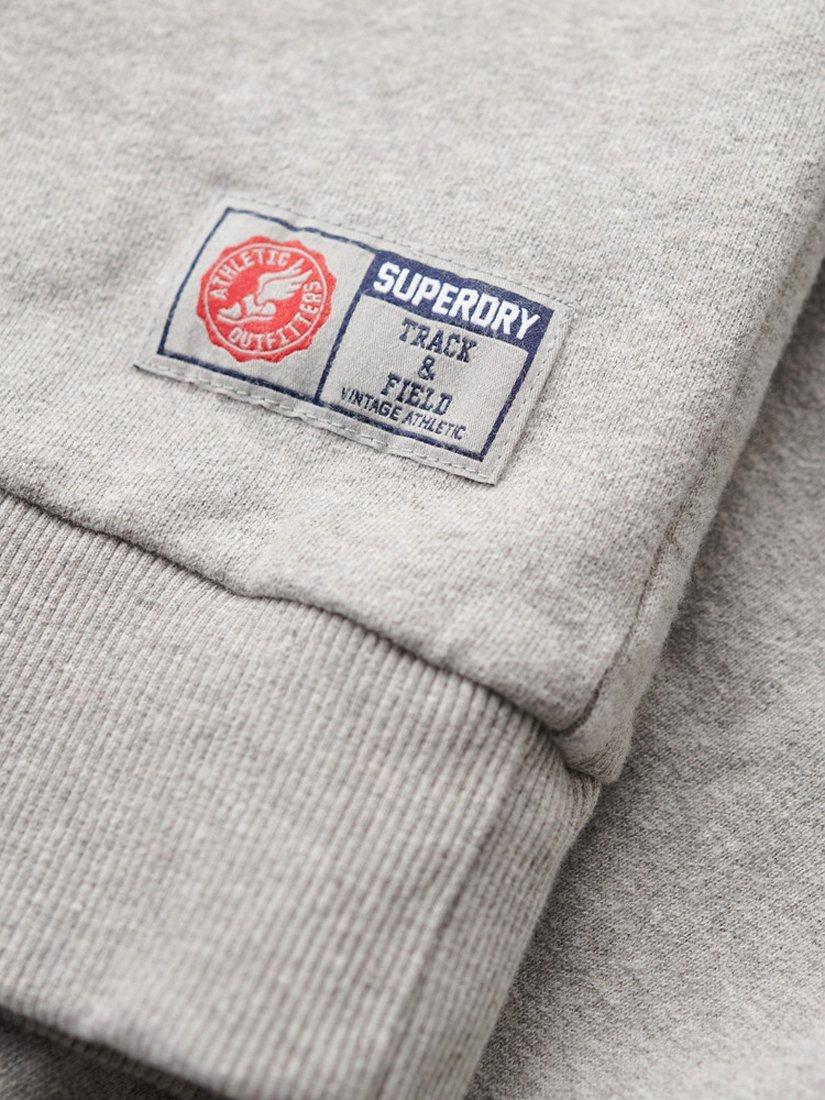 Product image 4 of 6, which shows Superdry Athletic Printed Sweatshirt, Athletic Grey Marl, XXXL