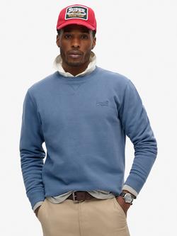 Superdry Classic Sweatshirt, Moonlight Blue