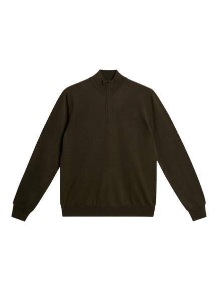 J.Lindeberg Kiyan Wool Sweater, Forest Green, Forest Green
