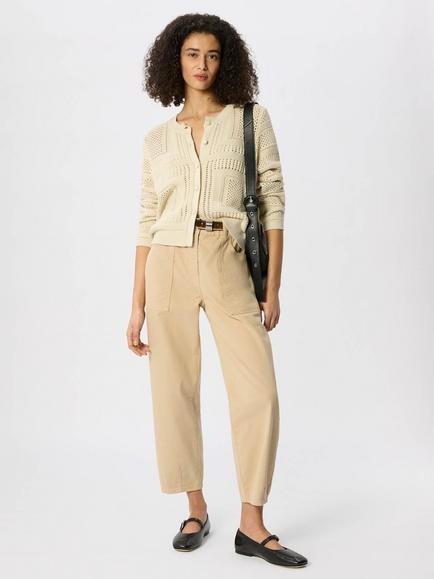 Whistles Tessa Casual Trousers, Neutral