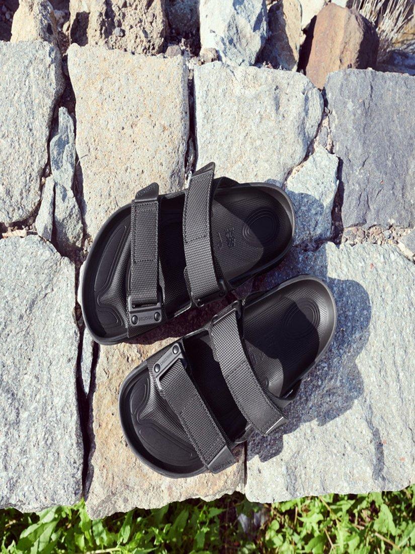 Product image 5 of 5, which shows Birkenstock Atacama Slip On Sandals, Black, 7