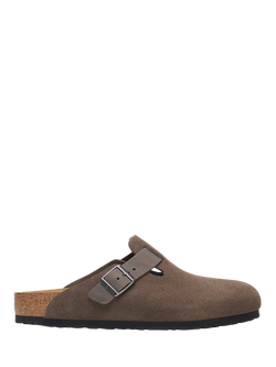 Birkenstock Boston Suede Clogs, Concrete Grey, Concrete Grey