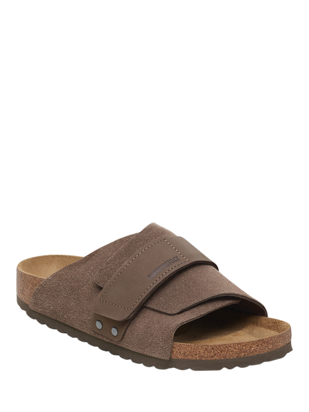 Birkenstock Kyoto Suede Sandals, Concrete Grey - view 2, Concrete Grey