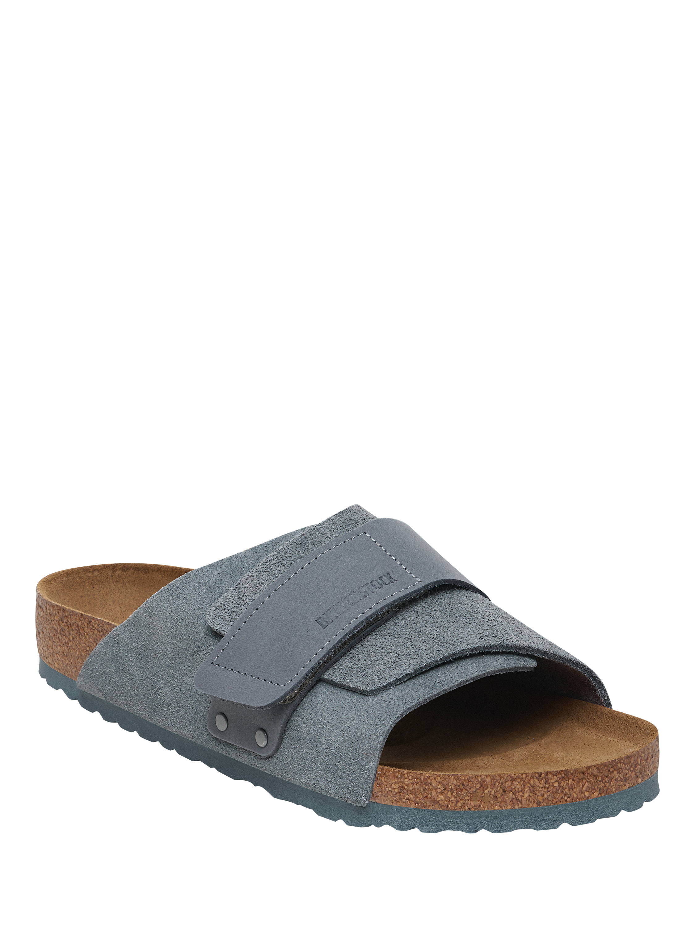 Product image 2 of 3, which shows Birkenstock Kyoto Suede Sandals, Basalt Grey, EU41