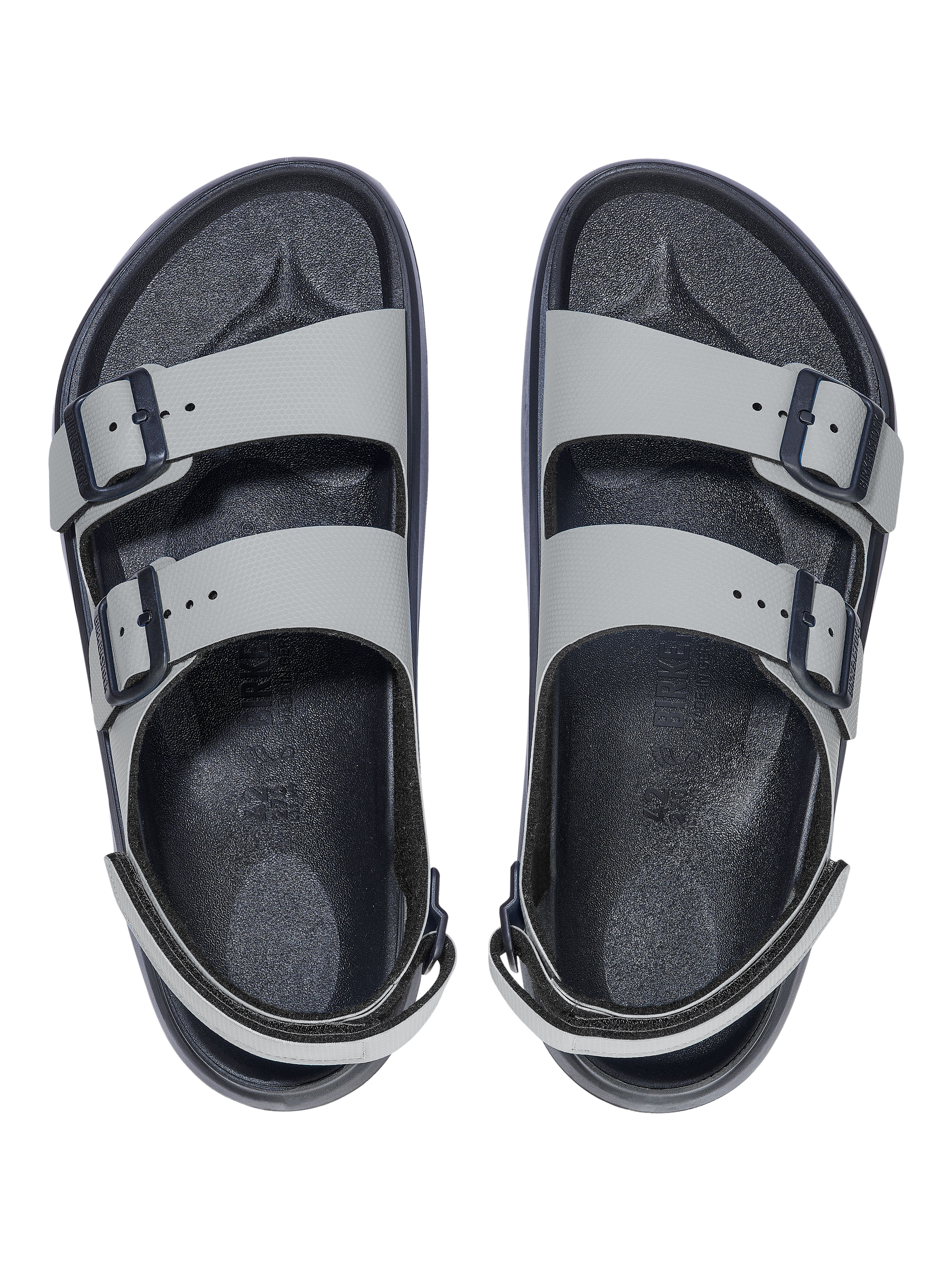 Product image 3 of 3, which shows Birkenstock Mogami Sandals, Whale Grey, EU41