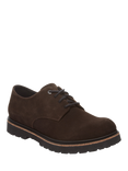 Birkenstock Highwood Low Suede Lace Up Shoes, Mocca