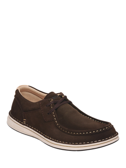 Birkenstock Pasadena Suede Moccasins, Mocca - view 2, Mocca