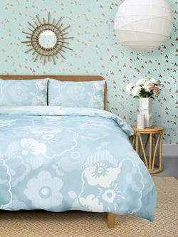 Mini Moderns Alice Duvet Cover Set, Blue/Multi