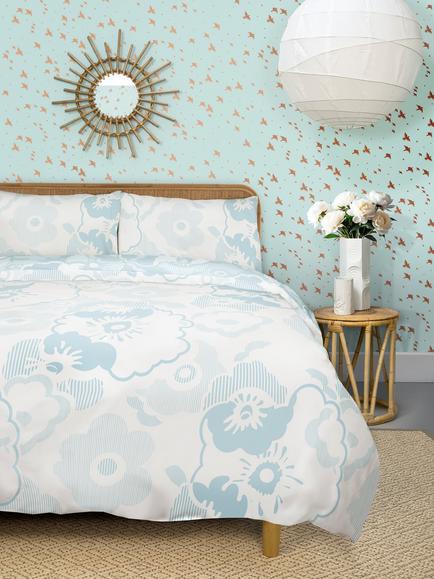 Mini Moderns Alice Duvet Cover Set - view 2, Blue/Multi