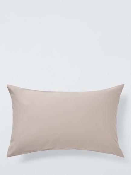 John Lewis Easy Care Organic Cotton 200 Thread Count Bedding - view 2, Latte