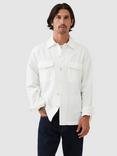 Rodd & Gunn Riverton Linen Cotton Shacket, Ecru
