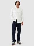 Rodd & Gunn Riverton Linen Cotton Shacket, Ecru
