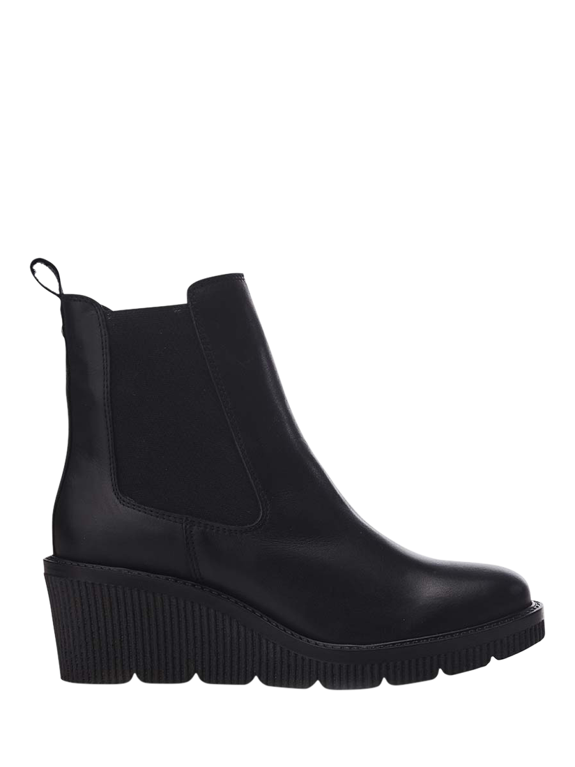 Moda in Pelle Audyn Leather Wedge Heel Ankle Boots