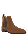 Dune Mandatory Suede Chelsea Boots, Brown