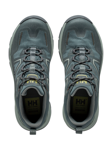 Helly Hansen Women's Cascade Low HELLY TECH Trainers, Eucalyptus - view 2, Eucalyptus