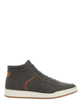 Dune London Streets Hi-Top Trainers, Grey