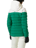 Helly Hansen Imperial Waterproof Ski Jacket, Emerald/White