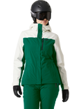 Helly Hansen Women's Ski Jacket, Emerald