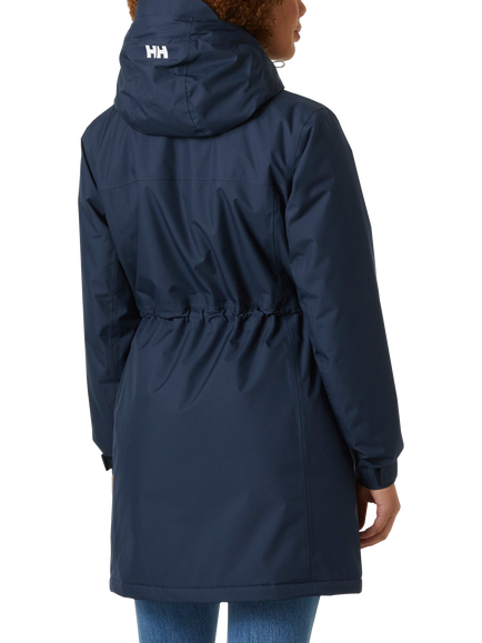 Helly Hansen Westport Insulated Hooded Coat, Navy - view 2, Navy