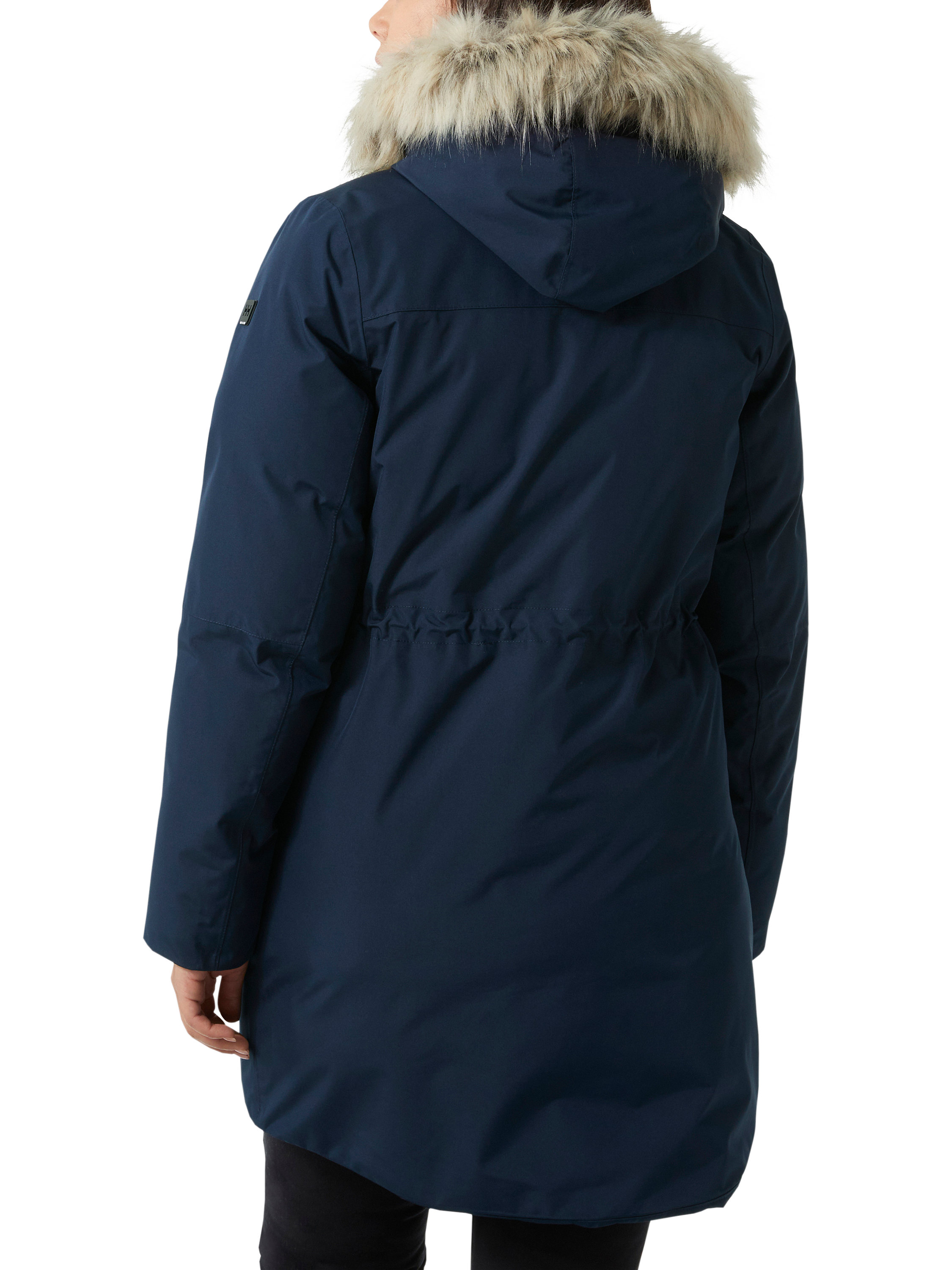 Product image 2 of 7, which shows Helly Hansen Women's Senja Waterproof Jacket, Navy, S