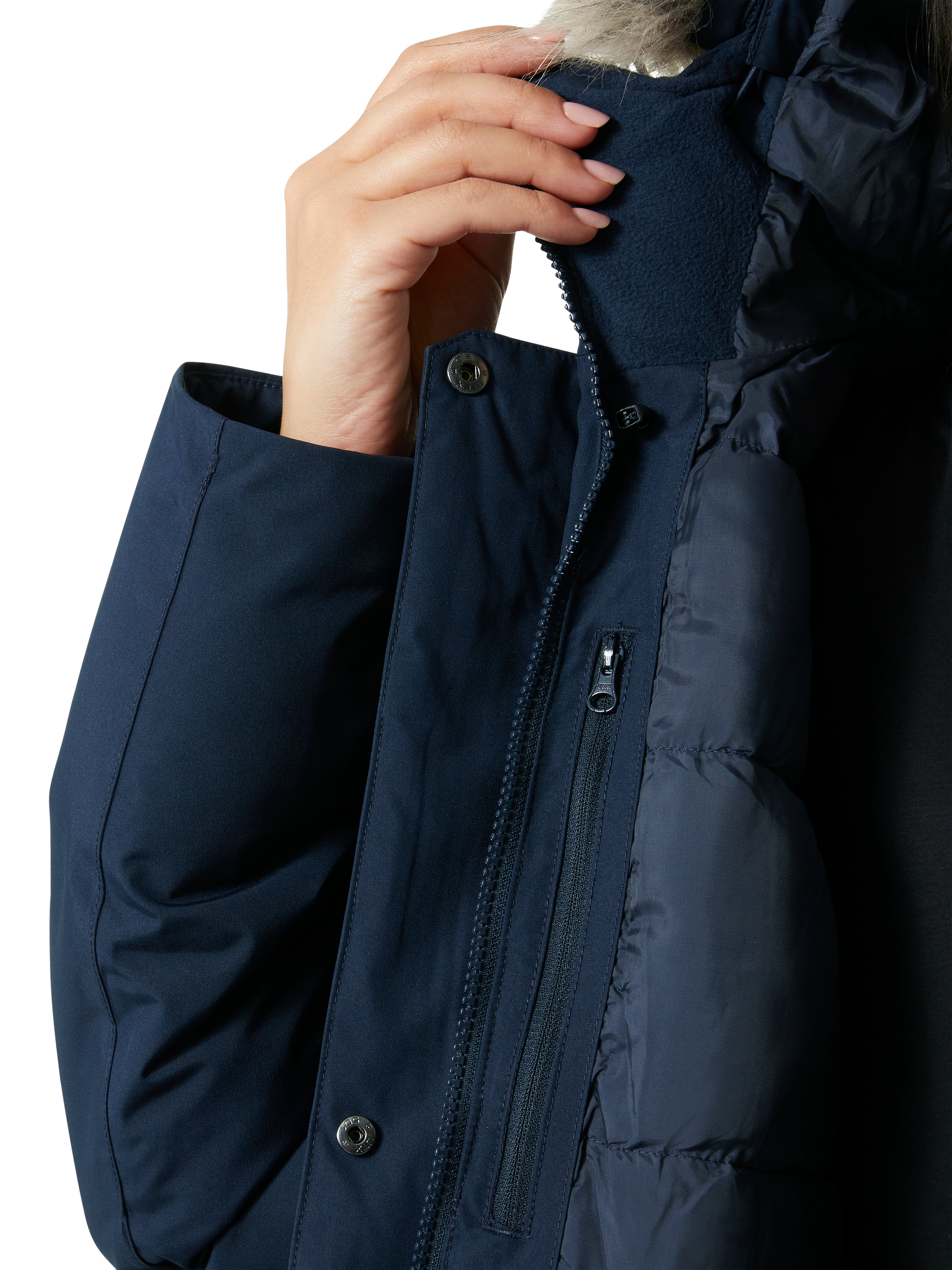 Product image 5 of 7, which shows Helly Hansen Women's Senja Waterproof Jacket, Navy, S