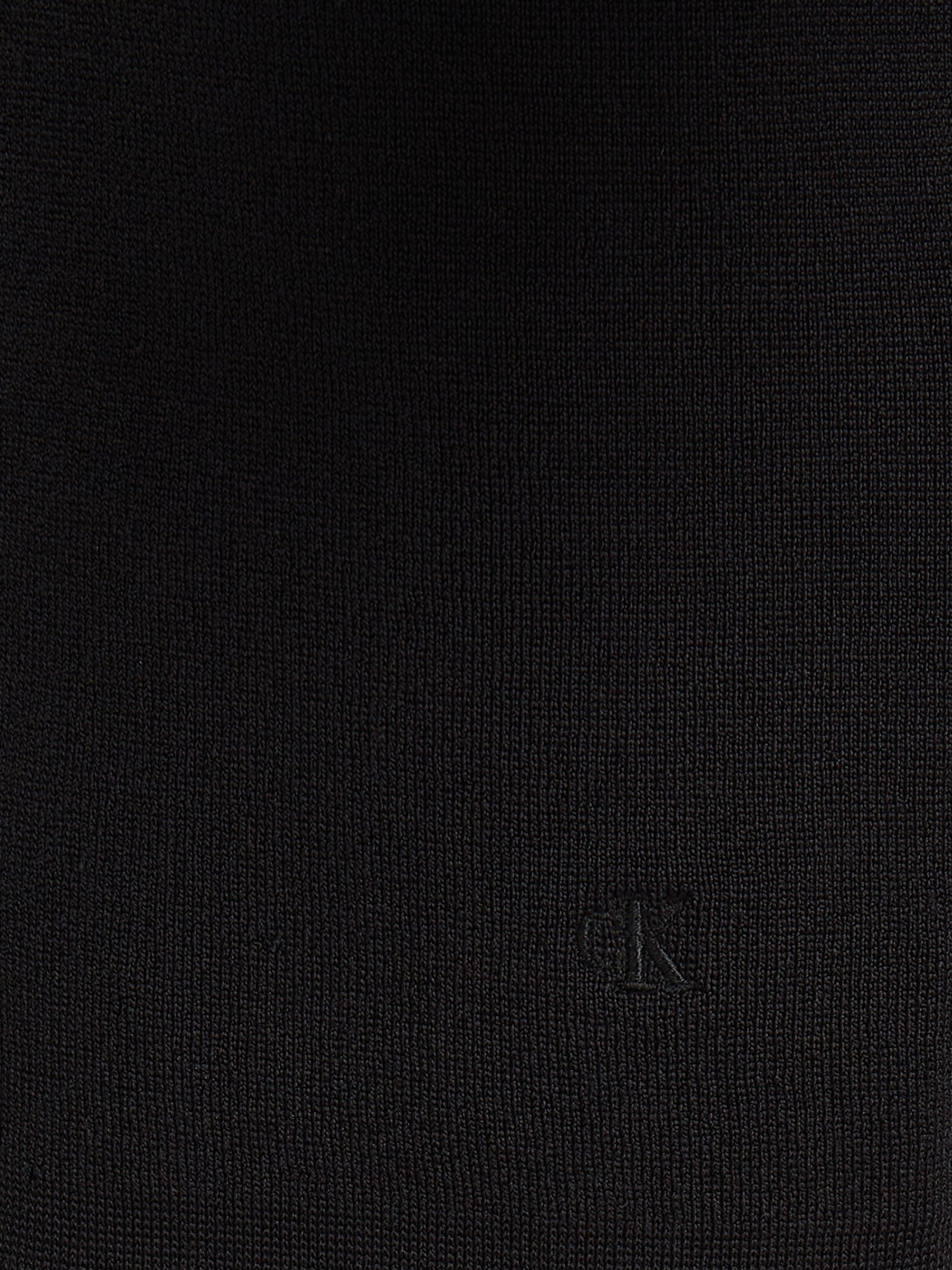 Product image 6 of 6, which shows Calvin Klein Jeans Sculpted Sweater Dress, Ck Black, L