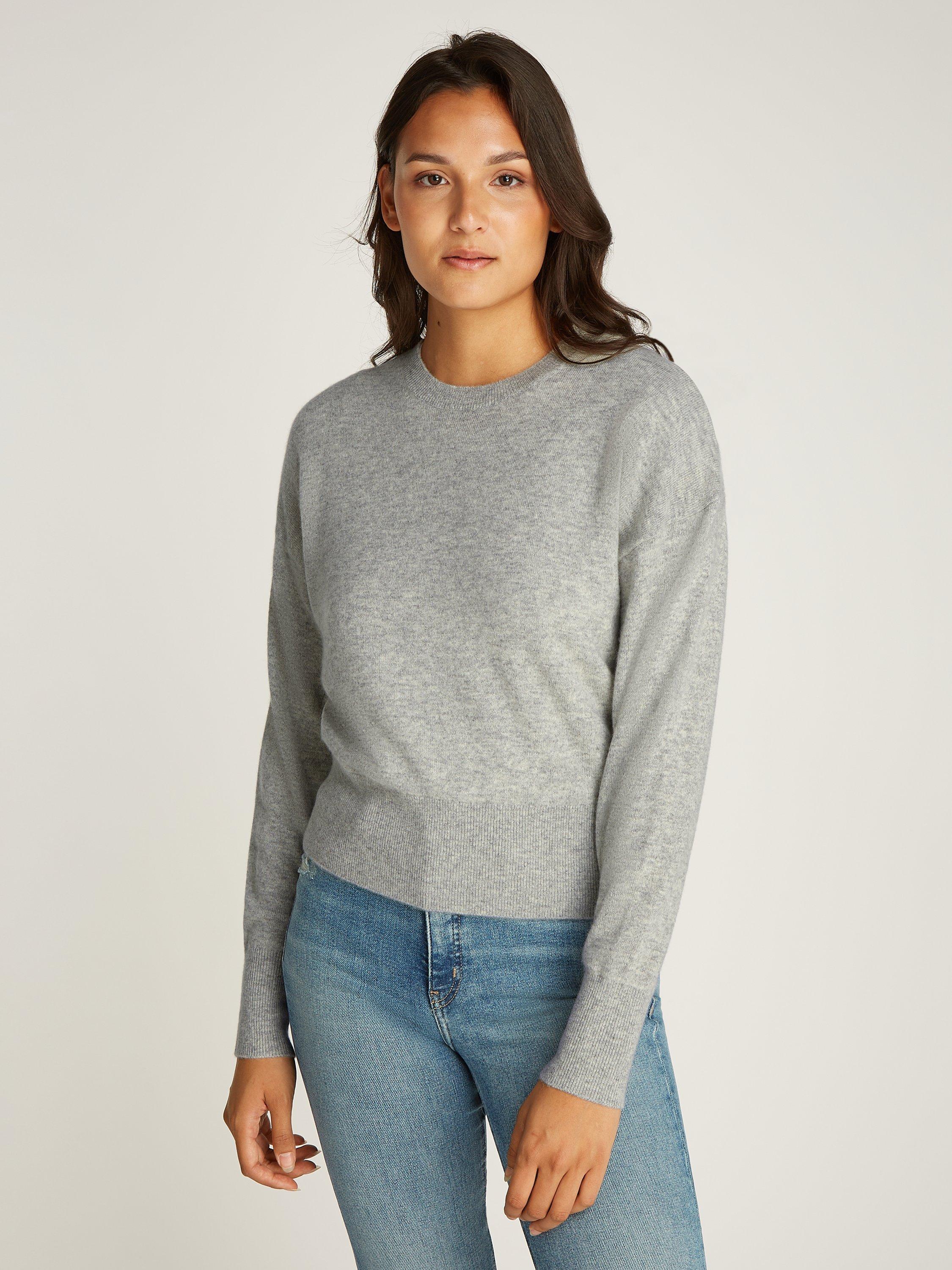 Calvin klein grey jumper womens online