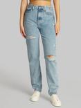 Calvin Klein Jeans Authentic Slim Straight Jeans, Light, Blue