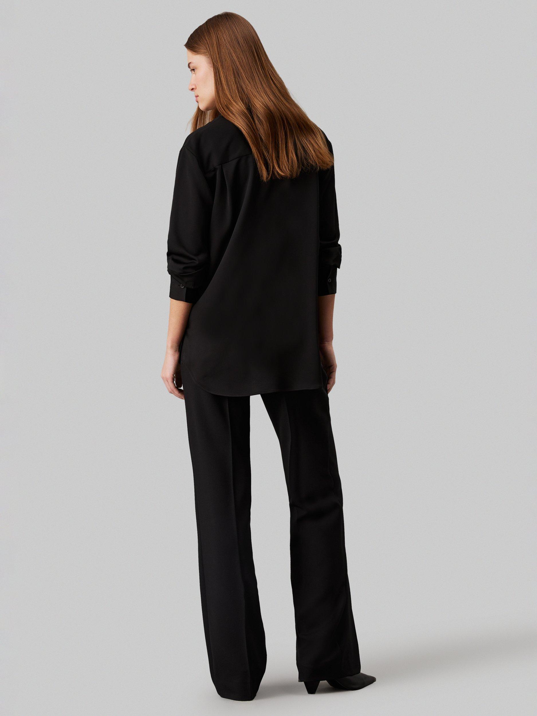 Product image 2 of 6, which shows Calvin Klein Jeans Long Sleeve Shirt, Ck Black, 6