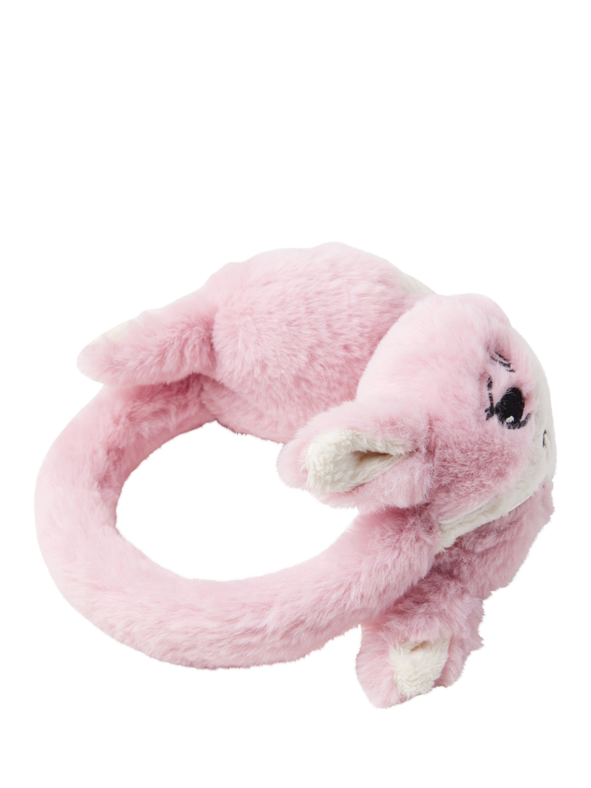Product image 2 of 3, which shows Lindex Kids' Animal Ear Muffs, Pink, One Size