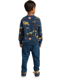 Lindex Baby Durable Joggers - view 2, Dark Blue