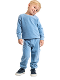 Lindex Kids' Cord Cargo Joggers, Lt Dusty Blue