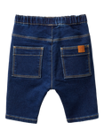 Benetton Baby Denim Trousers, Mid Blue