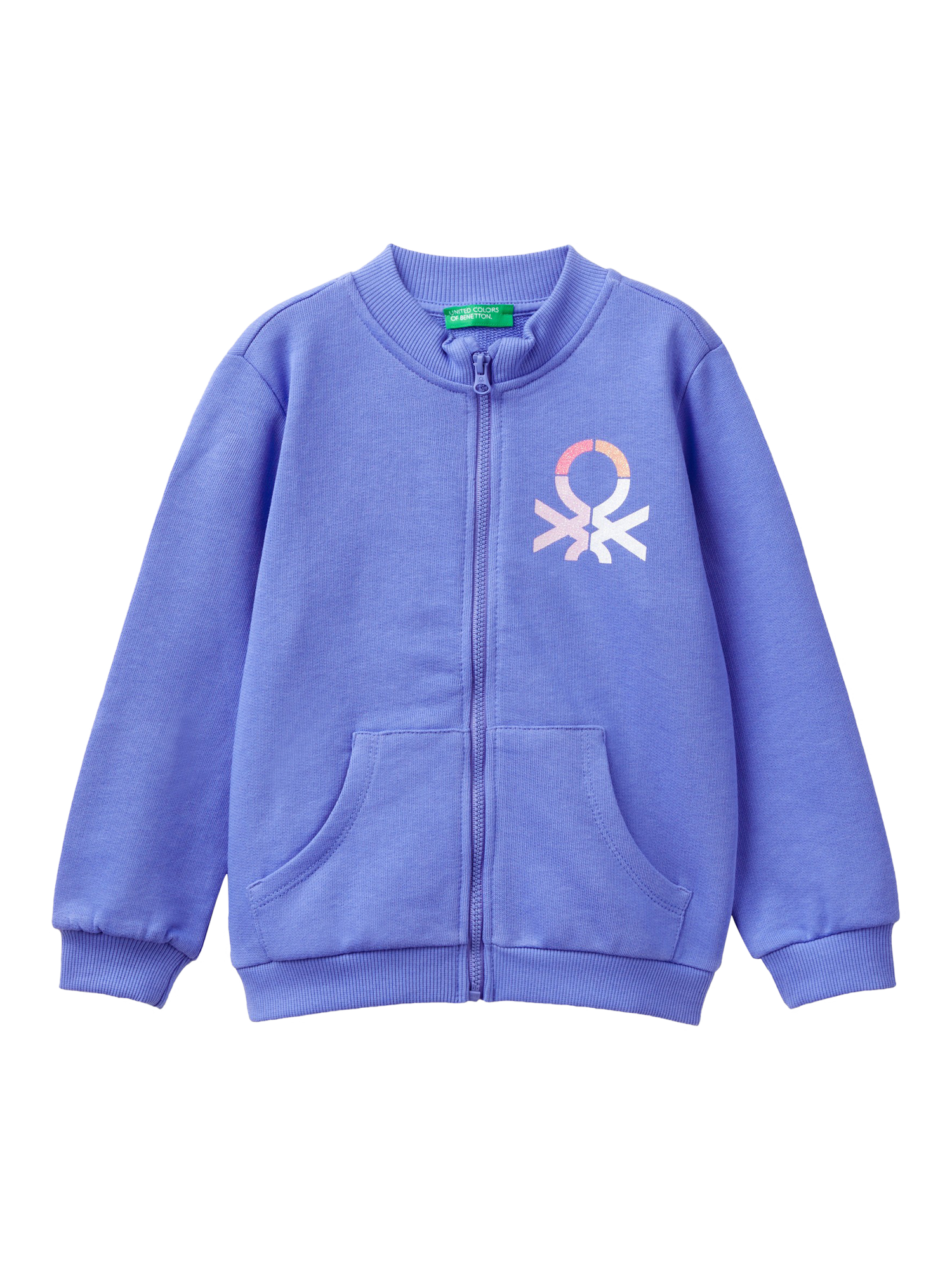 Benetton Kids' Zipped Sweatshirt