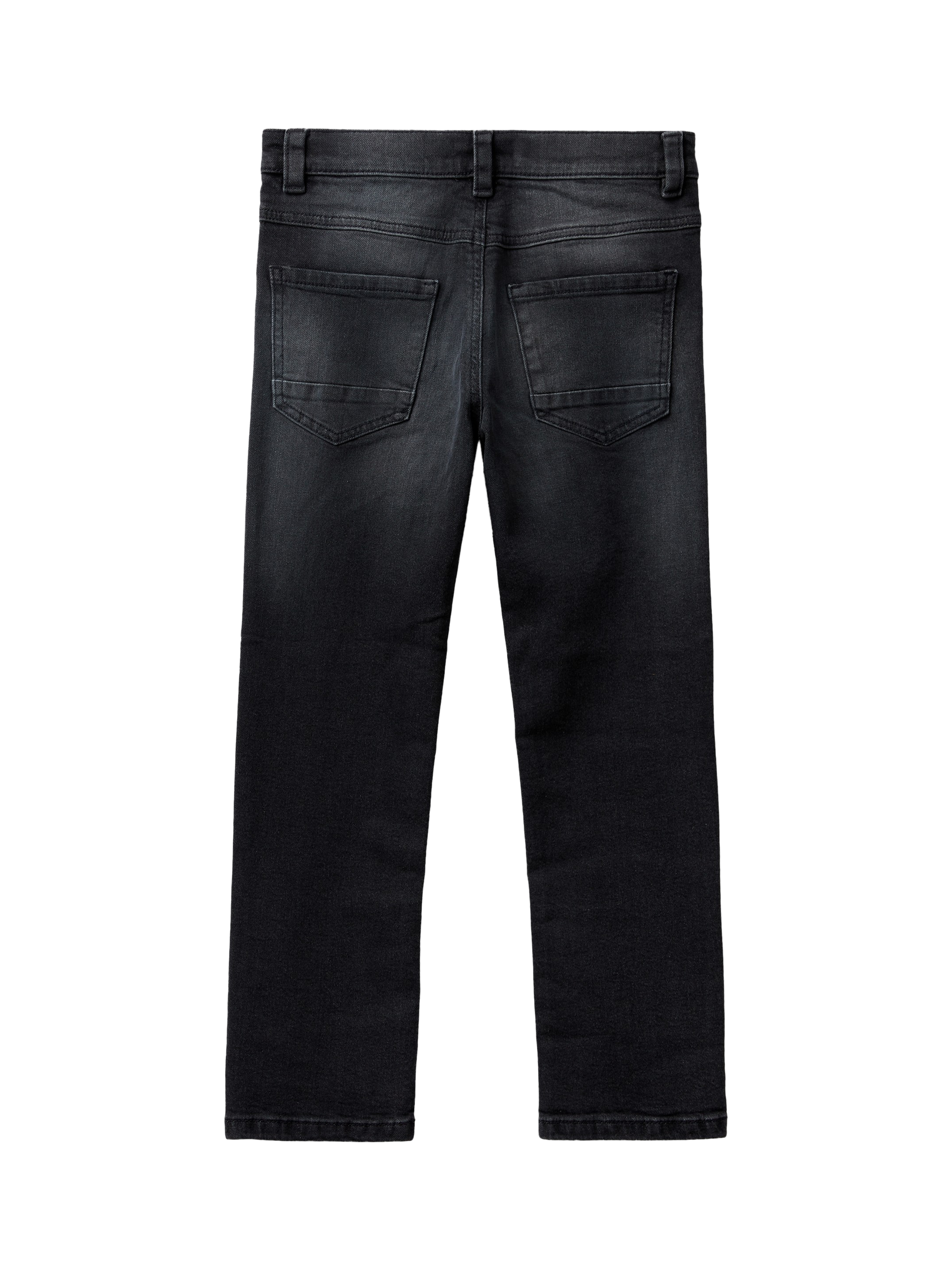 Product image 2 of 3, which shows Benetton Kids' Junior Slim Fit Jeans, Black, 6-7 years