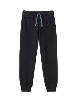 Benetton Kids' Fleece Joggers, Black, Black
