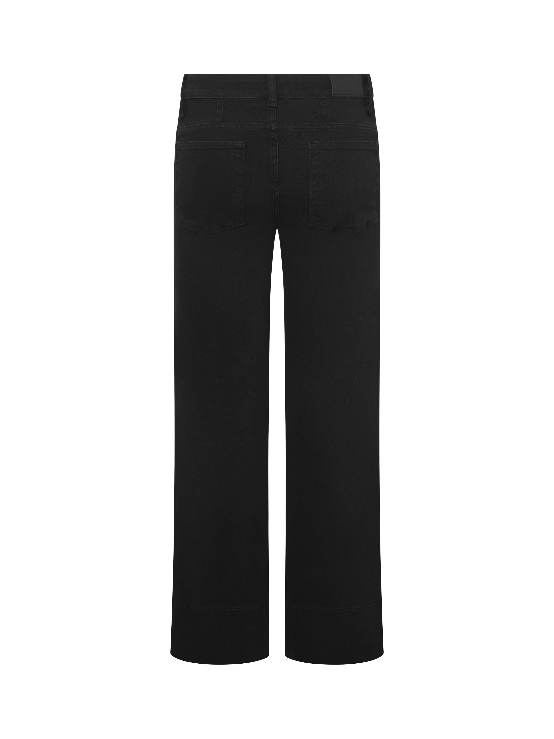 Product image 6 of 6, which shows Twist & Tango Nora Slim Bootcut Jeans, Black, 25R