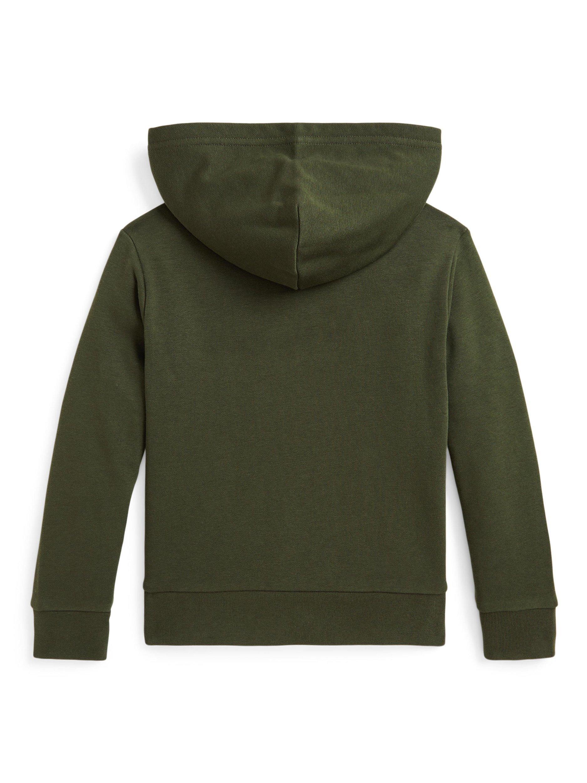 Product image 2 of 2, which shows Polo Ralph Lauren Kids' Logo Hoodie, Armadillo, 2 years