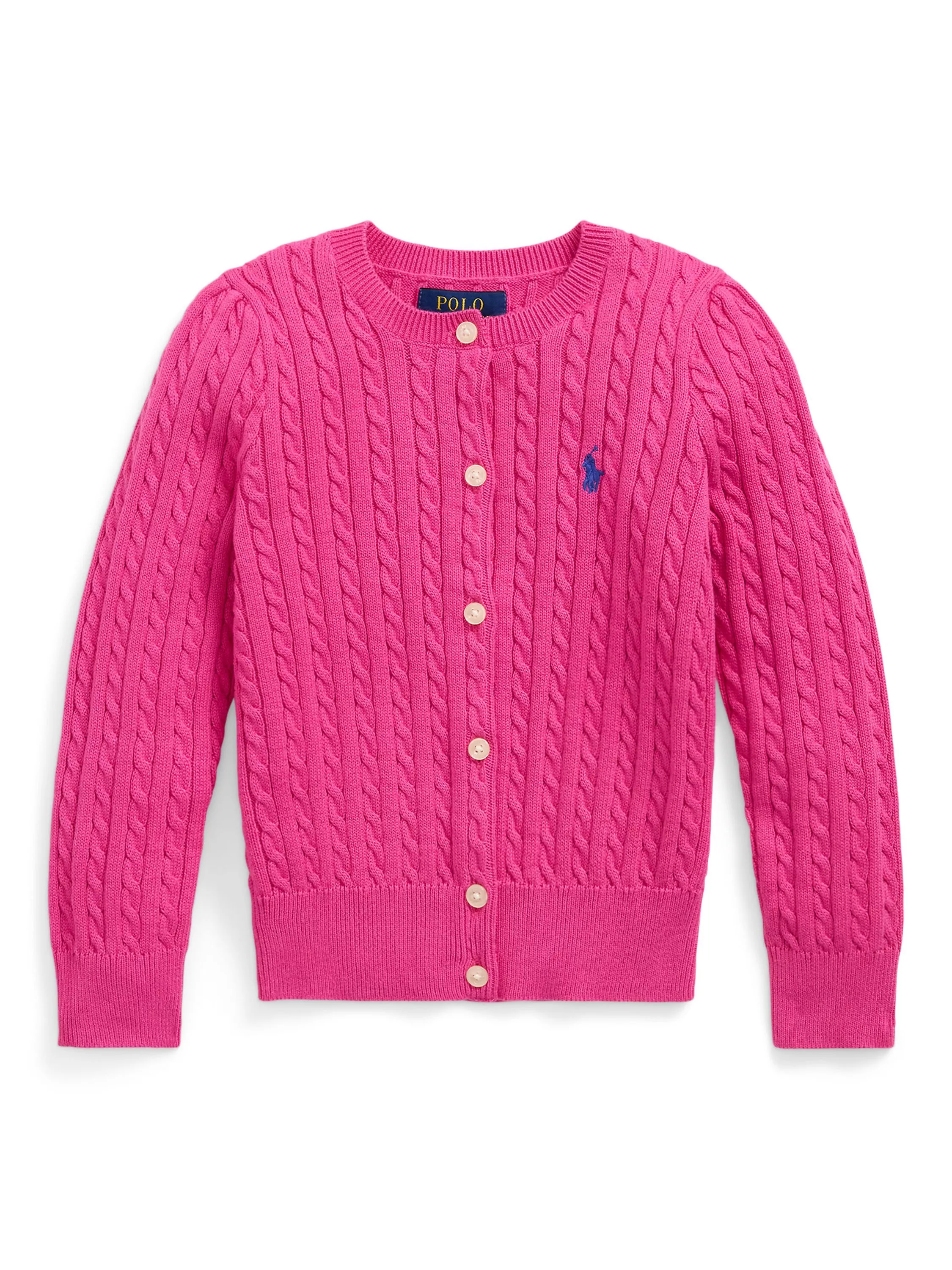 Polo Ralph Lauren 100% Cashmere Little Girls Cable Knit Sweater Size factory 5