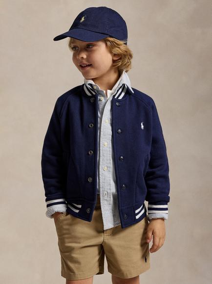 Polo Ralph Lauren Kids' Bomber Jacket, Refined Navy, Refined Navy
