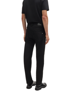 HUGO BOSS BOSS Straight Leg Jeans, Black - view 2, Black
