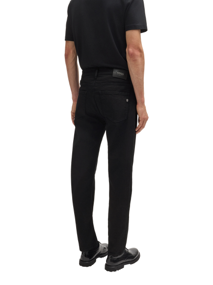 HUGO BOSS BOSS Straight Leg Jeans, Black - view 2, Black