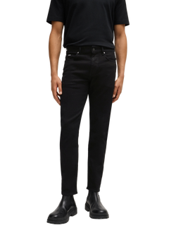 HUGO BOSS BOSS Delaware Slim Fit Denim Jeans, Black, Black