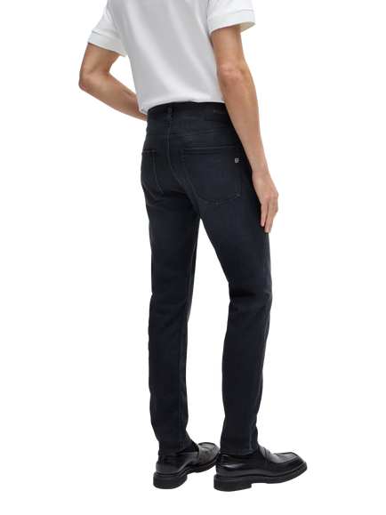 BOSS Slim Leg Jeans, Charcoal - view 2, Charcoal
