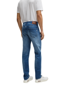 BOSS Slim Fit Jeans, Medium Blue - view 2, Medium Blue