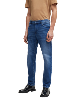 BOSS Regular Fit Jeans, Navy, Navy