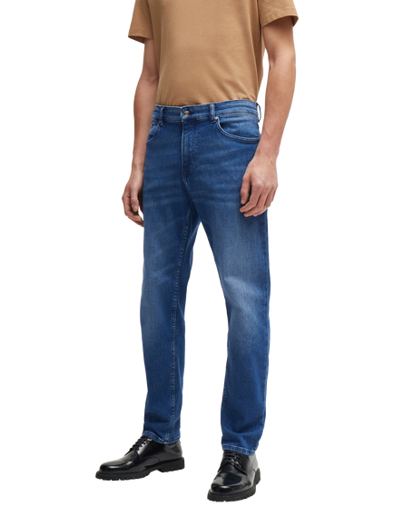 BOSS Regular Fit Jeans, Navy, Navy