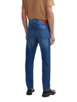 BOSS Regular Fit Jeans, Navy - view 2, Navy